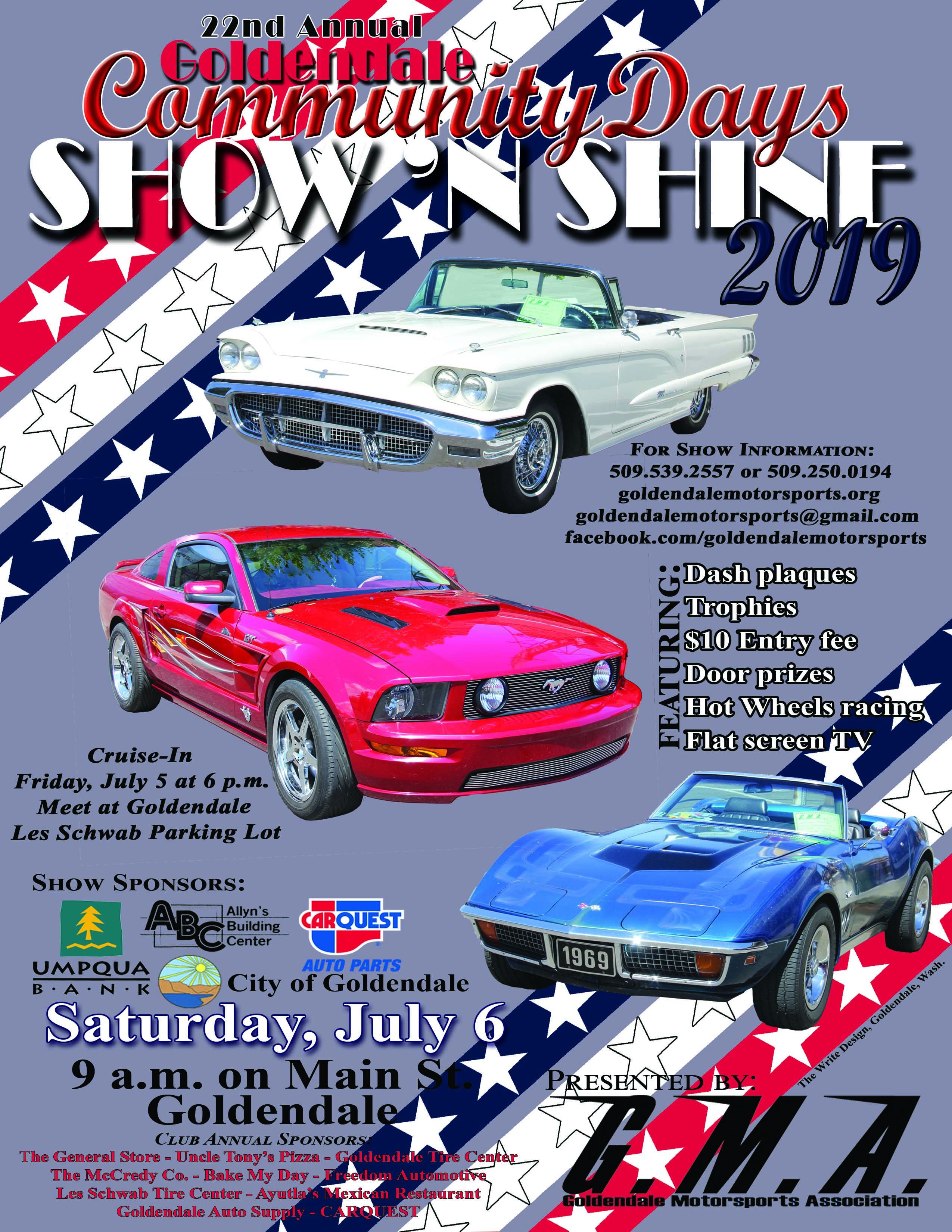Show N Shine Car Show Goldendale Motorsports Association